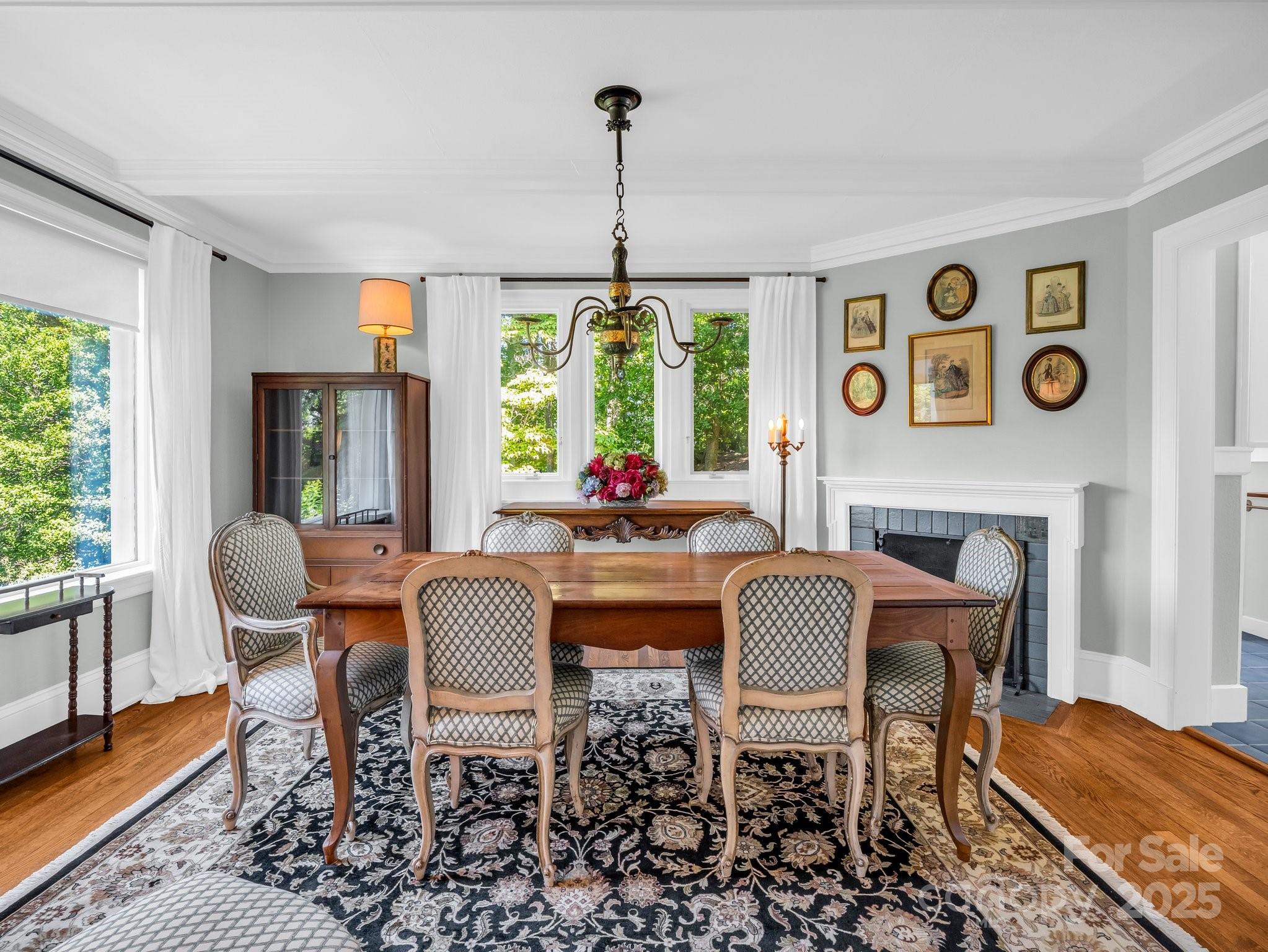 287 Pacolet Ridge Lane Tryon, NC 28782 - Photo 11 of 48 a living room with furniture and a large window