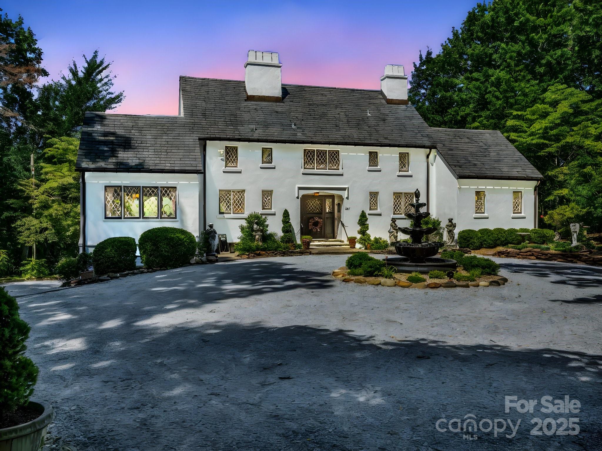 287 Pacolet Ridge Lane Tryon, NC 28782 - Photo 38 of 48 a front view of a house with porch and outdoor seating