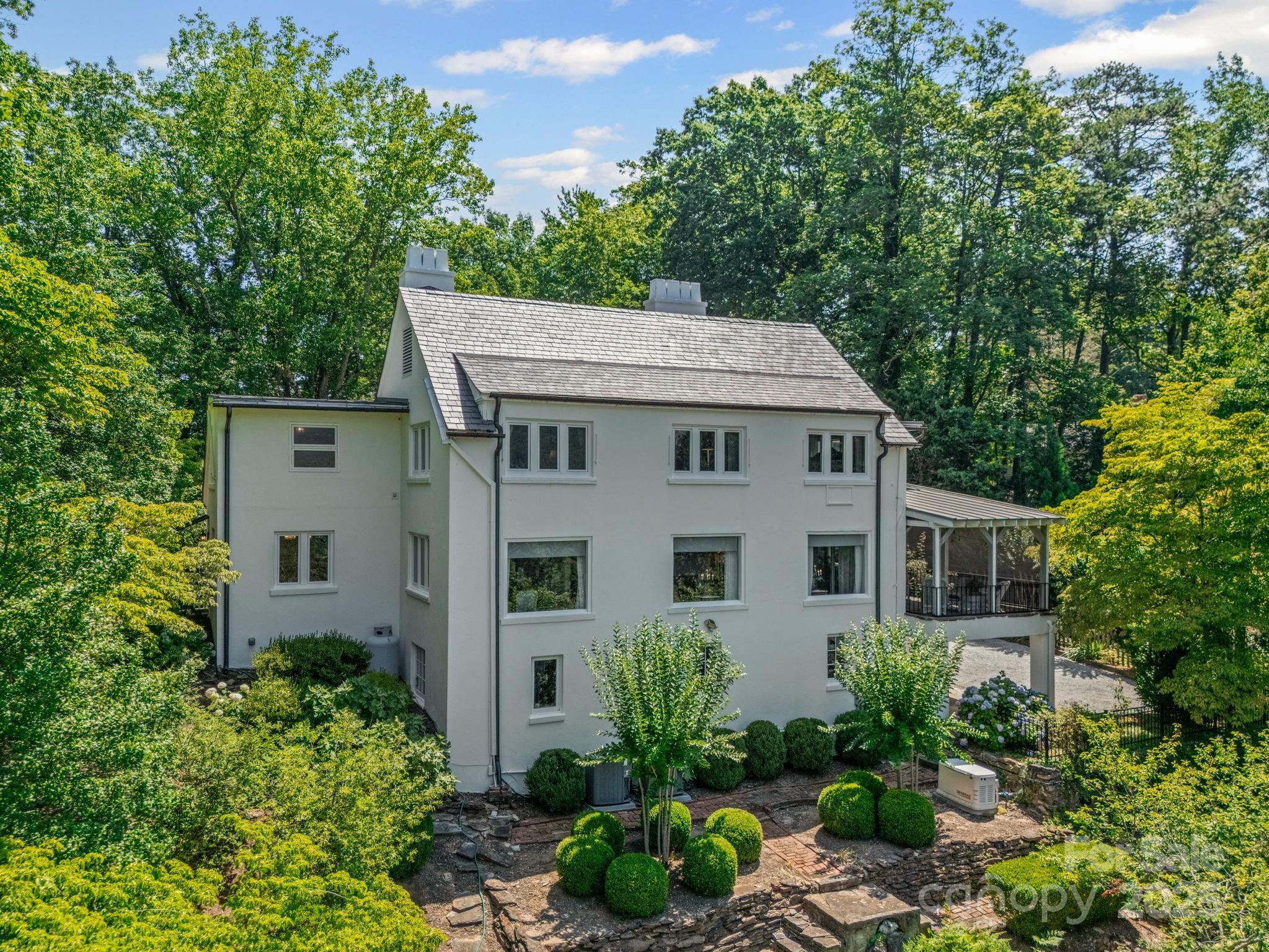 287 Pacolet Ridge Lane Tryon, NC 28782 - Photo 45 of 48 a front view of a house with a yard