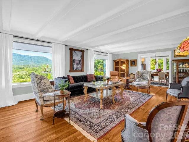 a very nice looking room with a large window