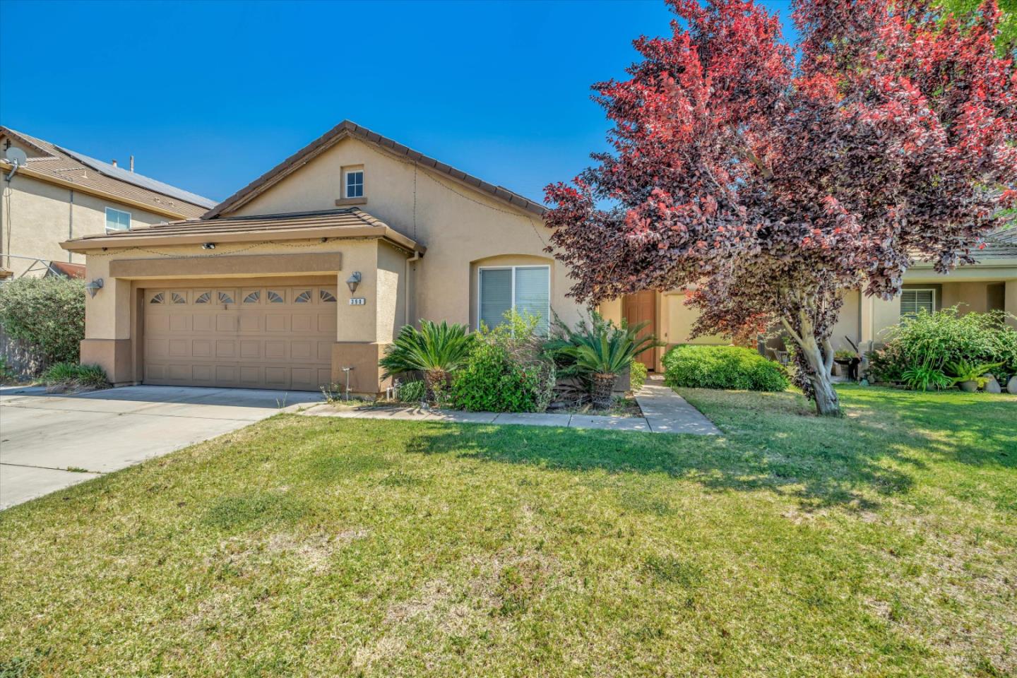 390 Munter Street Manteca, CA 95337 - Photo 1 of 26 a front view of house with yard and green space