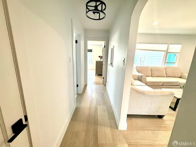 a view of a living room