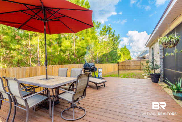 8843 Rosedown Lane Daphne, AL 36526 - Photo 23 of 25 Large Deck