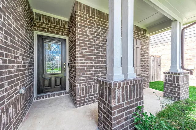a view of porch with a porch
