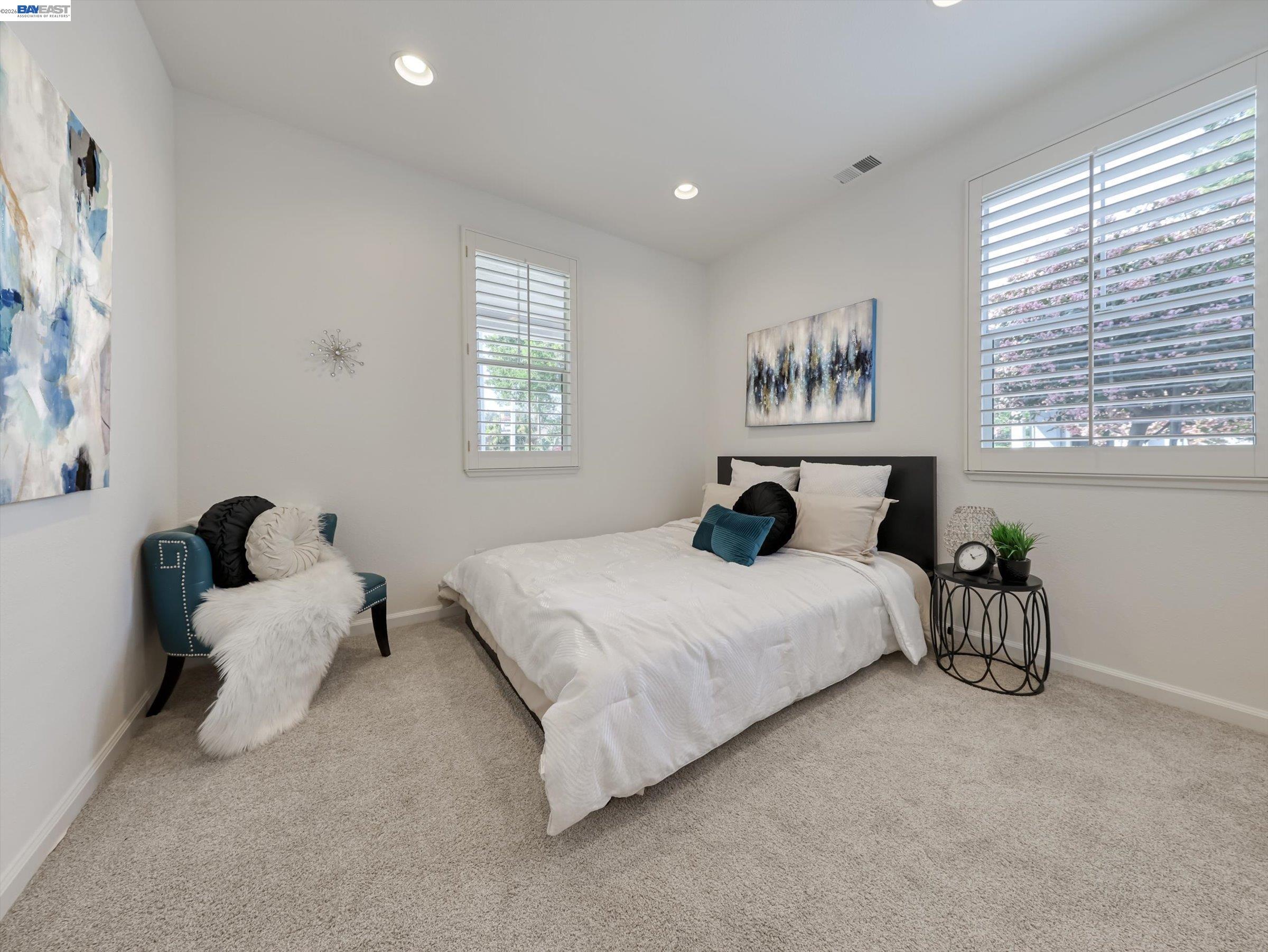 326 I Street Fremont, CA 94536 - Photo 23 of 40 a bedroom with a bed and a window