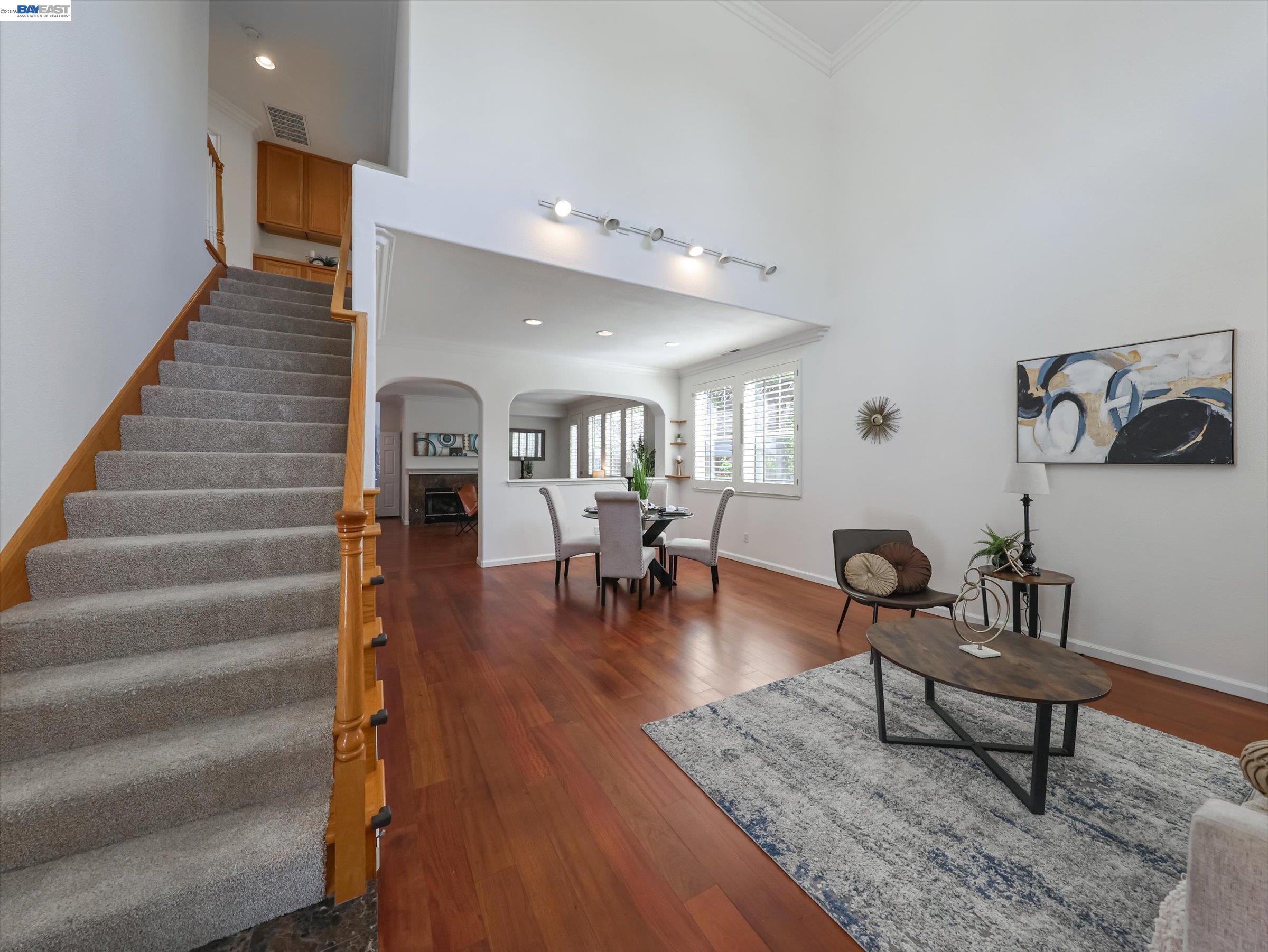 326 I Street Fremont, CA 94536 - Photo 6 of 40 a living room with furniture and wooden floor