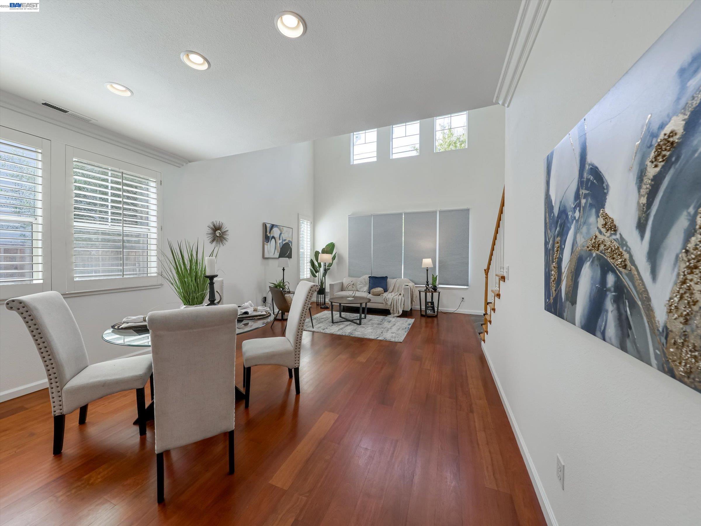 326 I Street Fremont, CA 94536 - Photo 10 of 40 a living room with furniture and a wooden floor