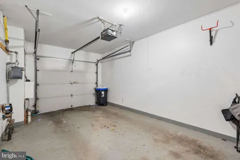 a view of a room with stairs
