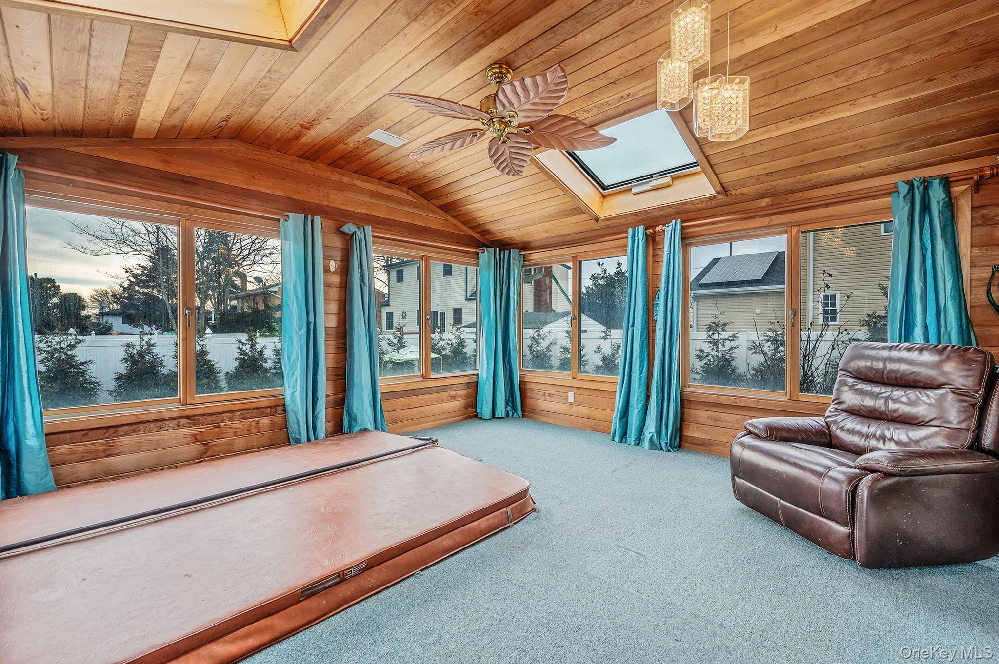 6 Rugby Drive West Shirley, NY 11967 - Photo 23 of 35 Hot Tub – 6 person2 SkylightsChandelier