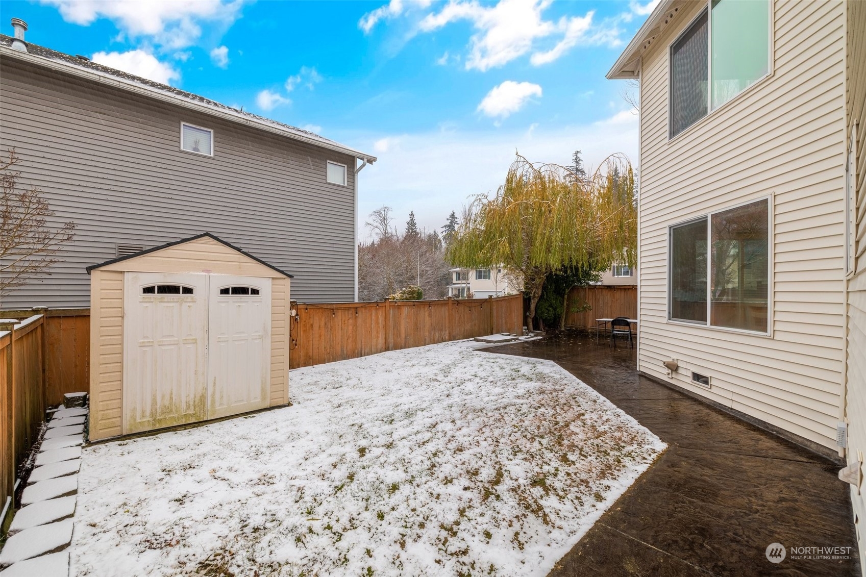 3500 154th Place Southeast Bothell, WA 98012 - Photo 34 of 36 a view of a backyard of the house