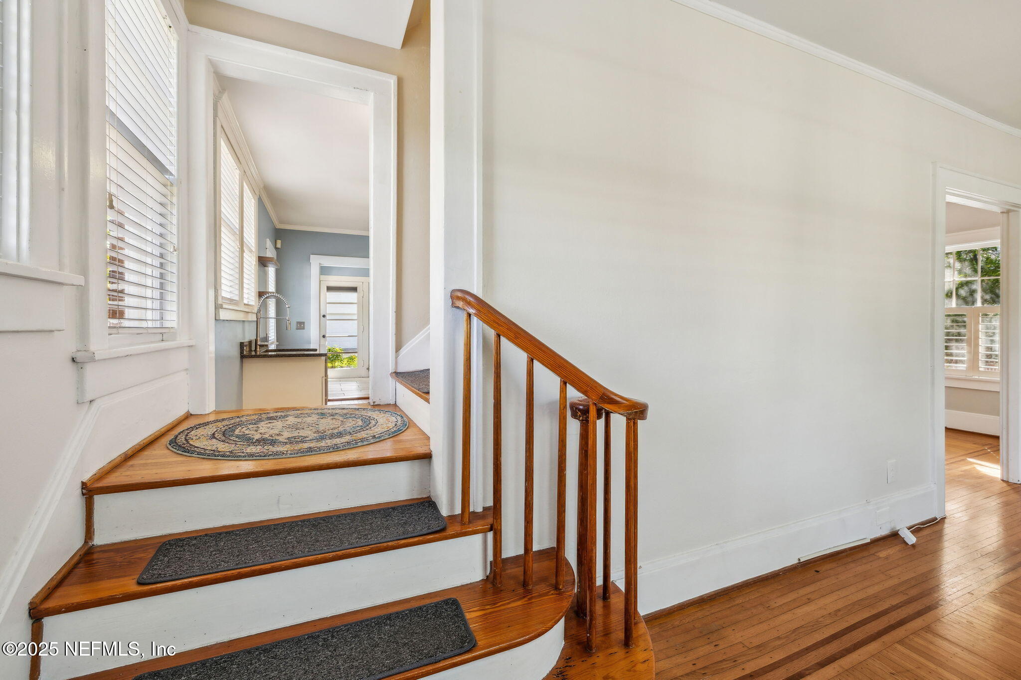 1361 Challen Avenue Jacksonville, FL 32205 - Photo 18 of 45 Stairs to kitchen and 2nd floor