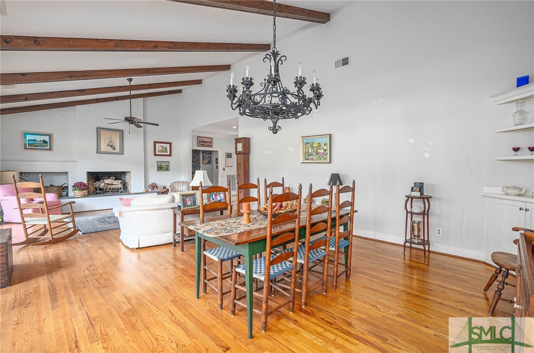 29 Delegal Road Savannah, GA 31411 - Photo 13 of 46 Dining Area looking towards Living Room