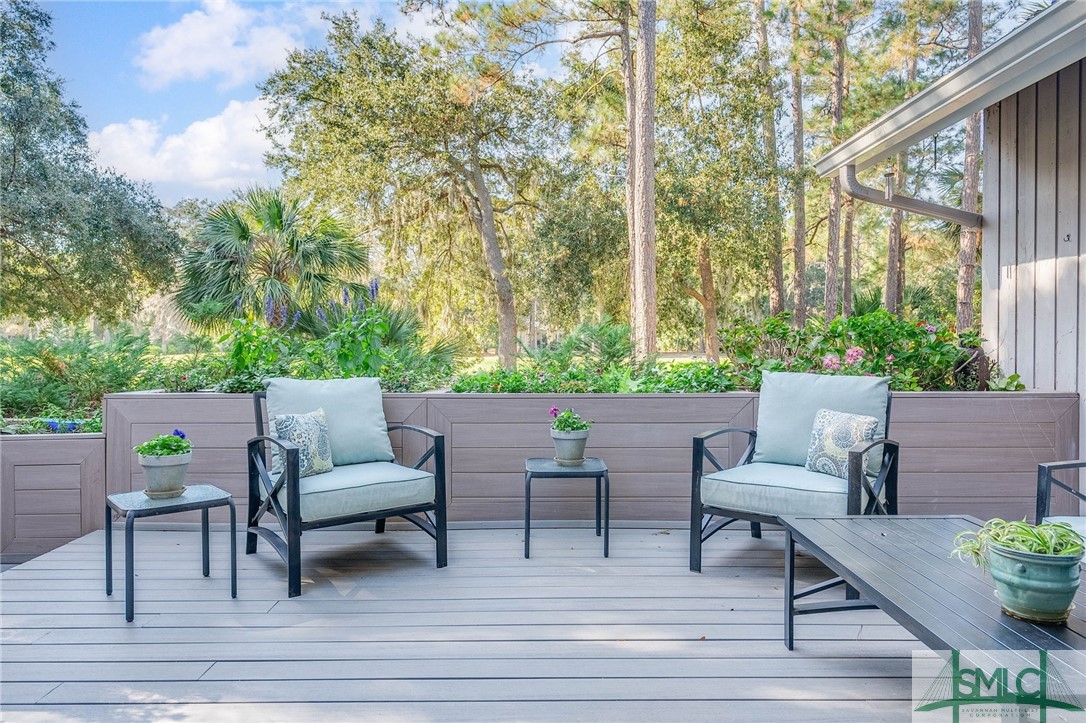 29 Delegal Road Savannah, GA 31411 - Photo 30 of 46 Composite deck with deer proof planters