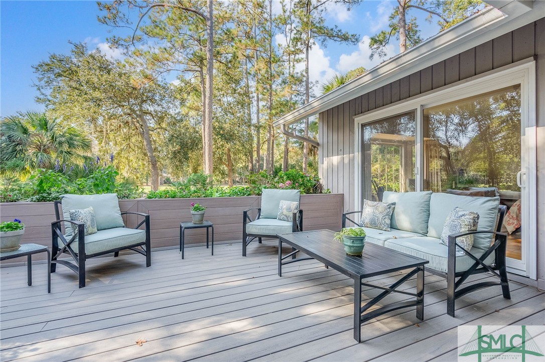 29 Delegal Road Savannah, GA 31411 - Photo 31 of 46 Composite deck with deer proof planters