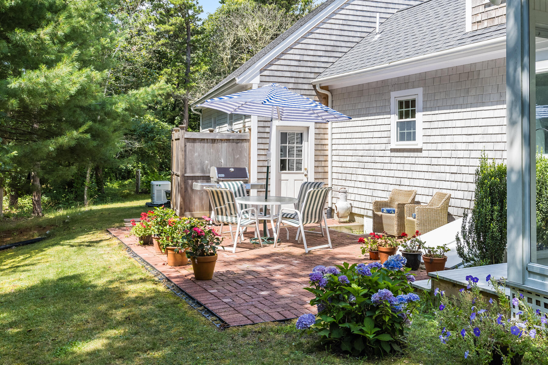 17 Cres Ridge Way Orleans, MA 02653 - Photo 16 of 40 a view of a house with backyard and sitting area