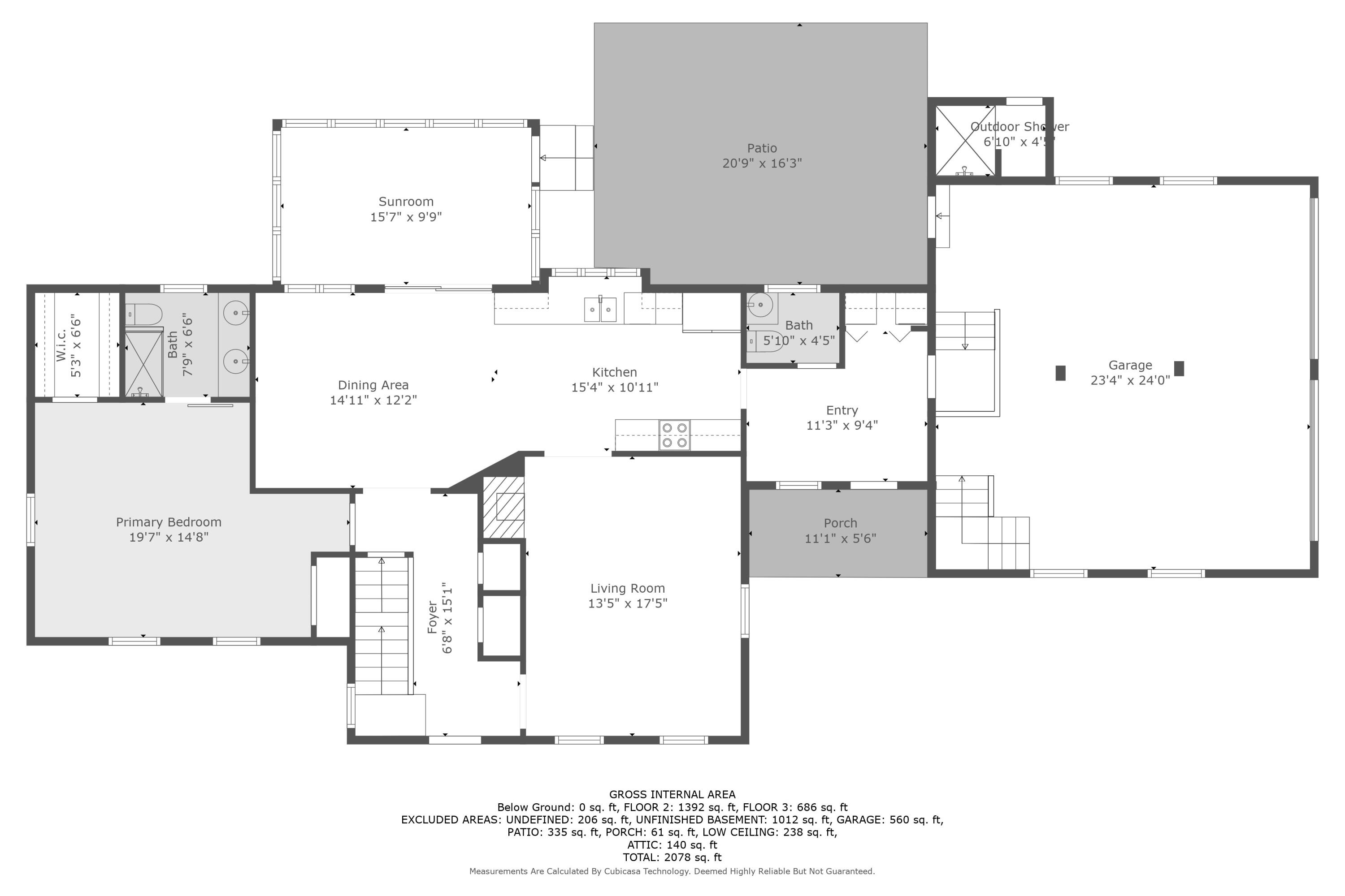 17 Cres Ridge Way Orleans, MA 02653 - Photo 35 of 40 a picture of a floor plan