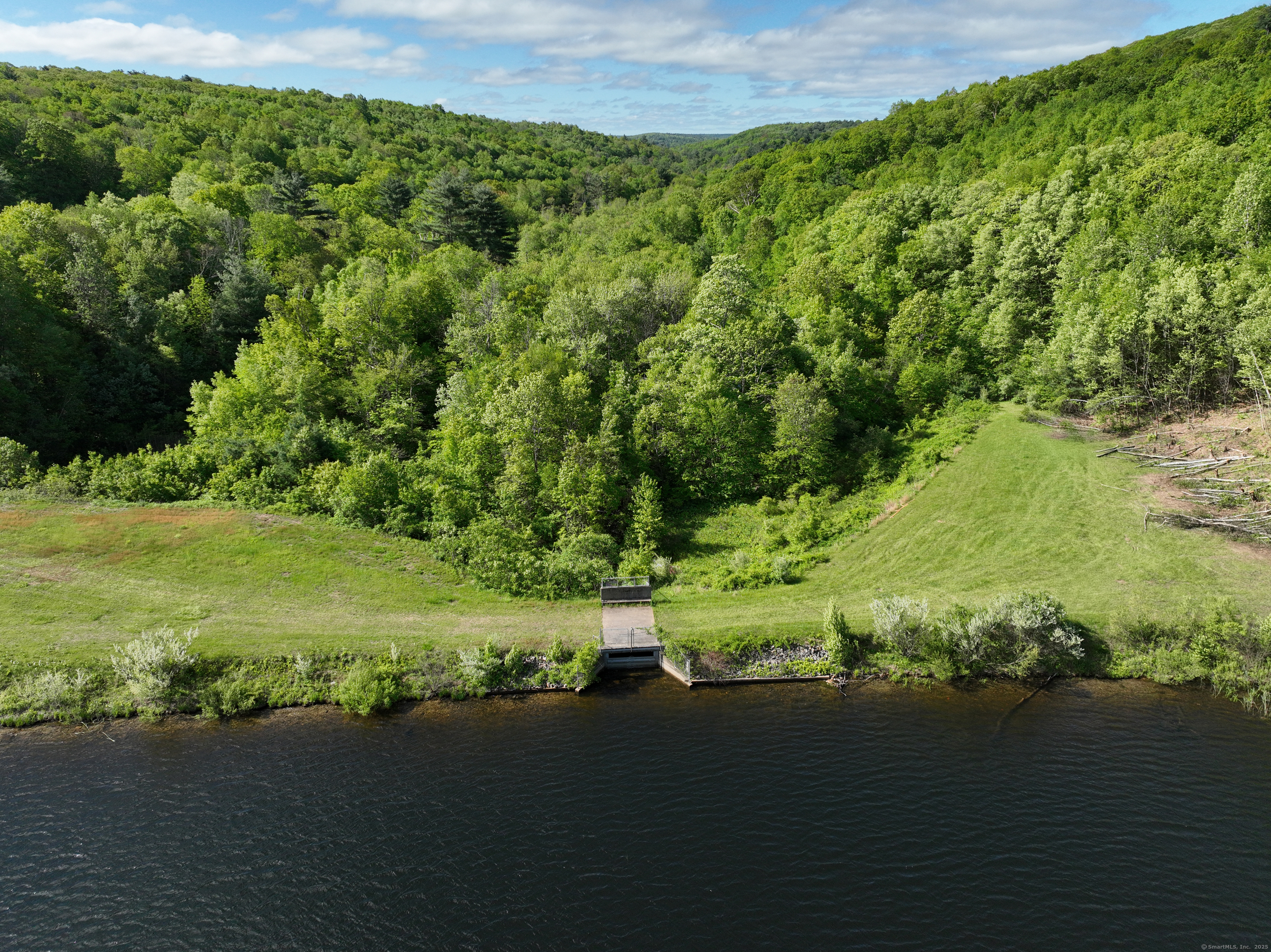 201 Diamond Ledge Road Stafford, CT 06076 - Photo 20 of 25 a view of an outdoor space and a lake view