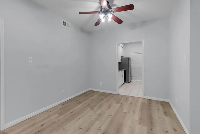 wooden floor in an empty room