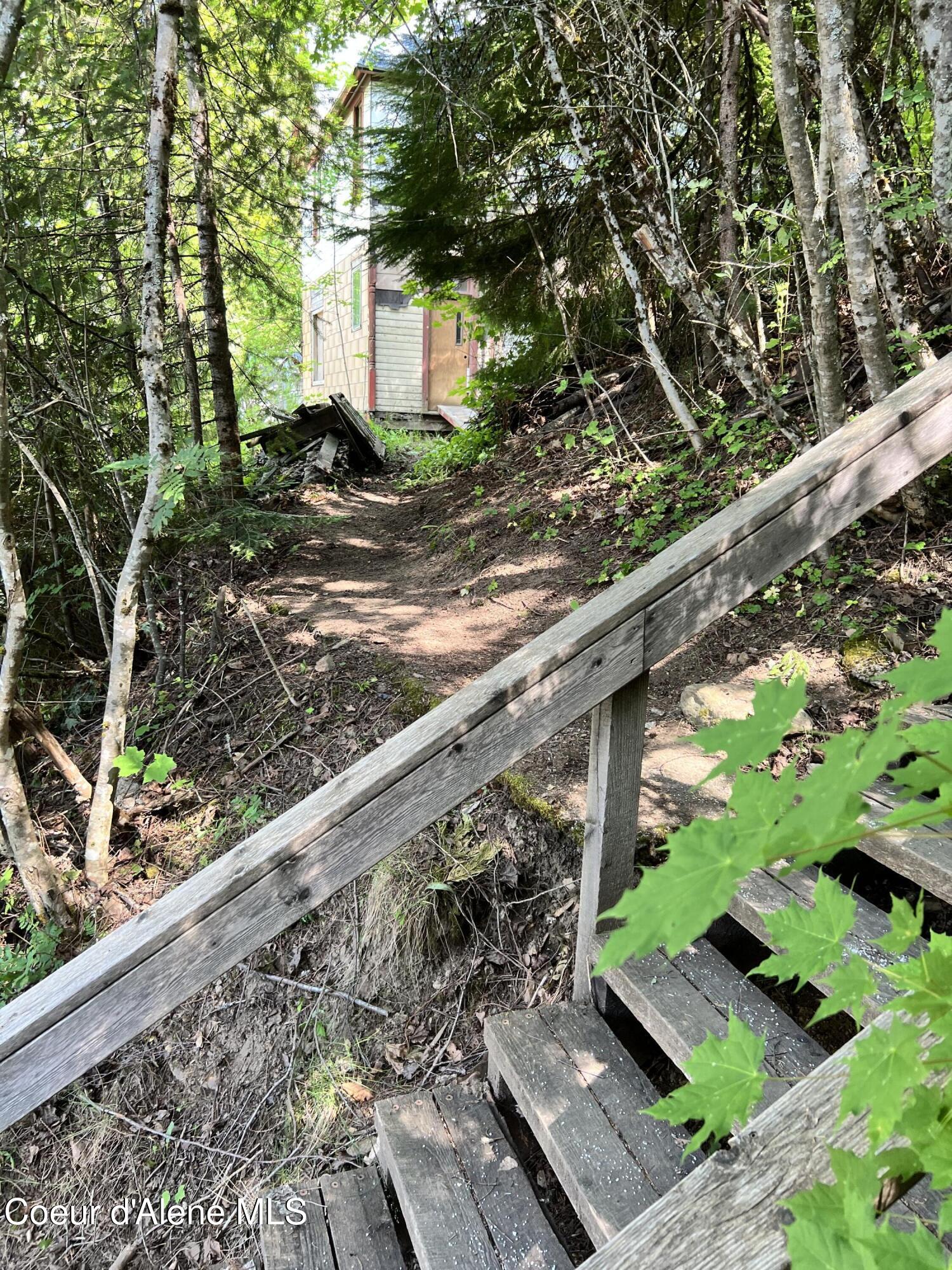 408 High Bank Street Wallace, ID 83873 - Photo 5 of 30 Public Stairs