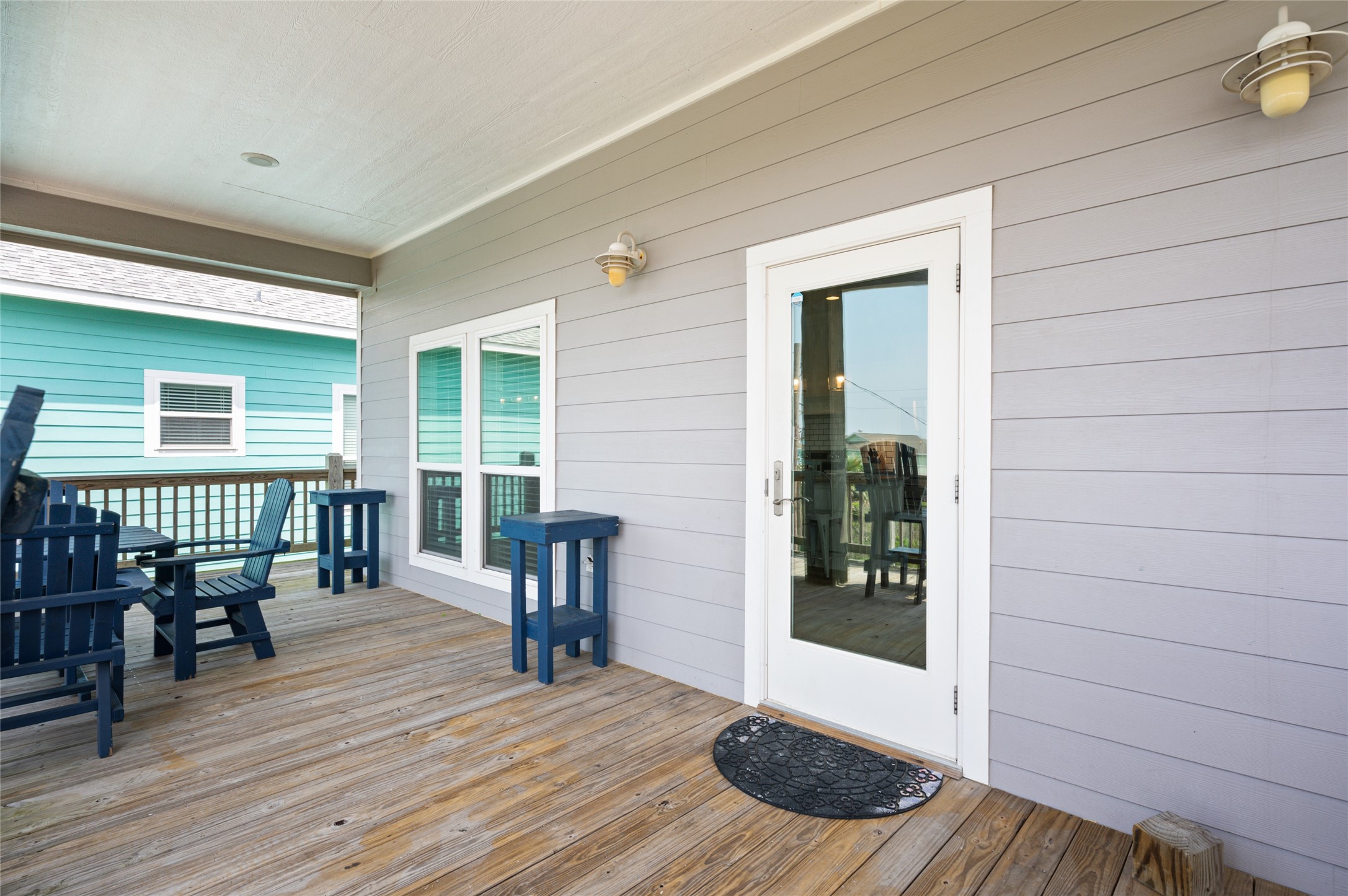 982 South Redfish Crystal Beach, TX 77650 - Photo 13 of 44 a view of a house with a patio