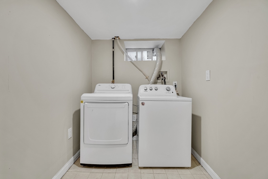 701 Hammond Street, Unit 1 Brookline, MA 02467 - Photo 24 of 28 a utility room with dryer and washer