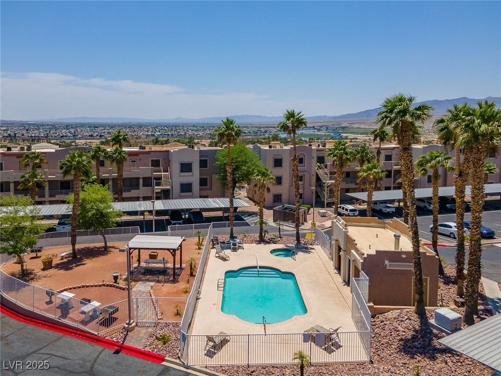 2044 Mesquite Lane, Unit 302 Laughlin, NV 89029 - Photo 35 of 45 Here we see one of the two community pools within