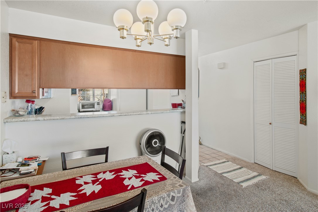 2044 Mesquite Lane, Unit 302 Laughlin, NV 89029 - Photo 5 of 45 The Kitchen has a breakfast bar, perfect for stool