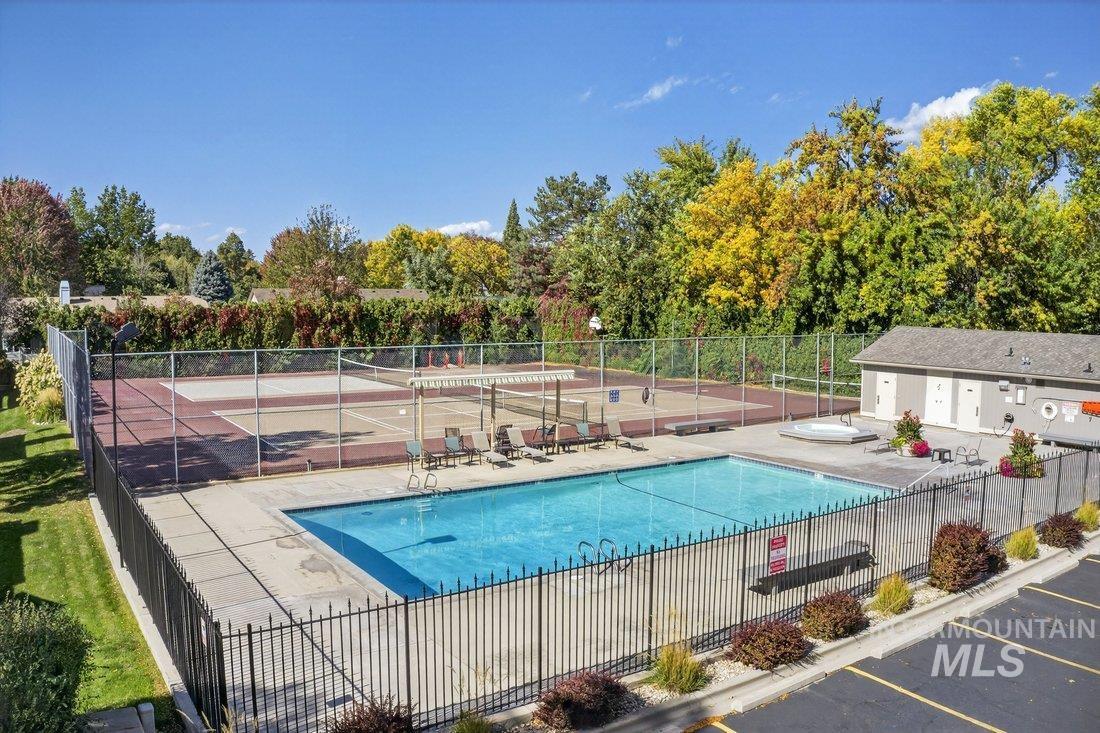 1549 Lenz Lane Boise, ID 83712 - Photo 33 of 42 Geothermal pool and hot tub for year round use by Warm Springs Hollow community