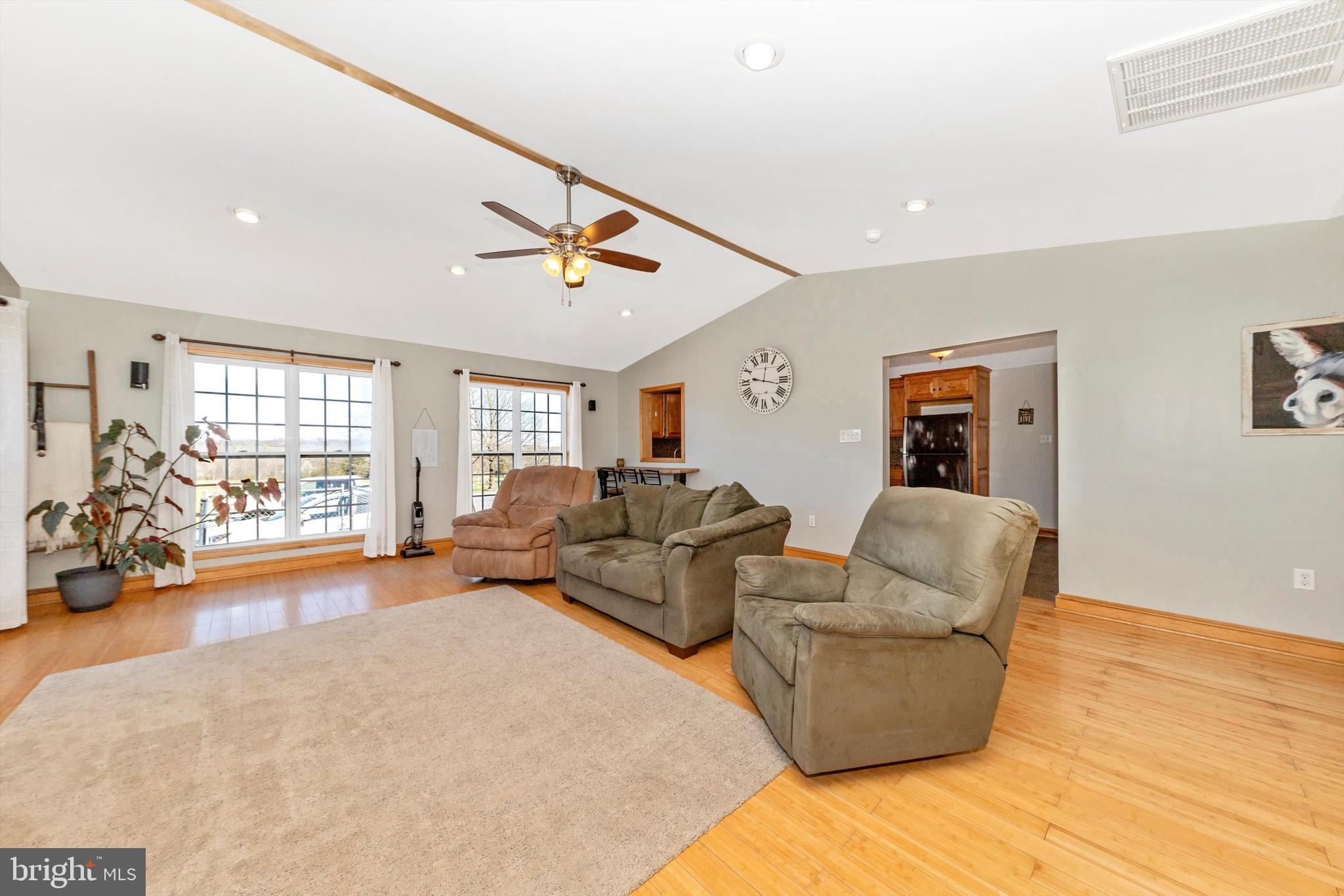 17449 Irishtown Road Emmitsburg, MD 21727 - Photo 15 of 77 a living room with furniture and a large window