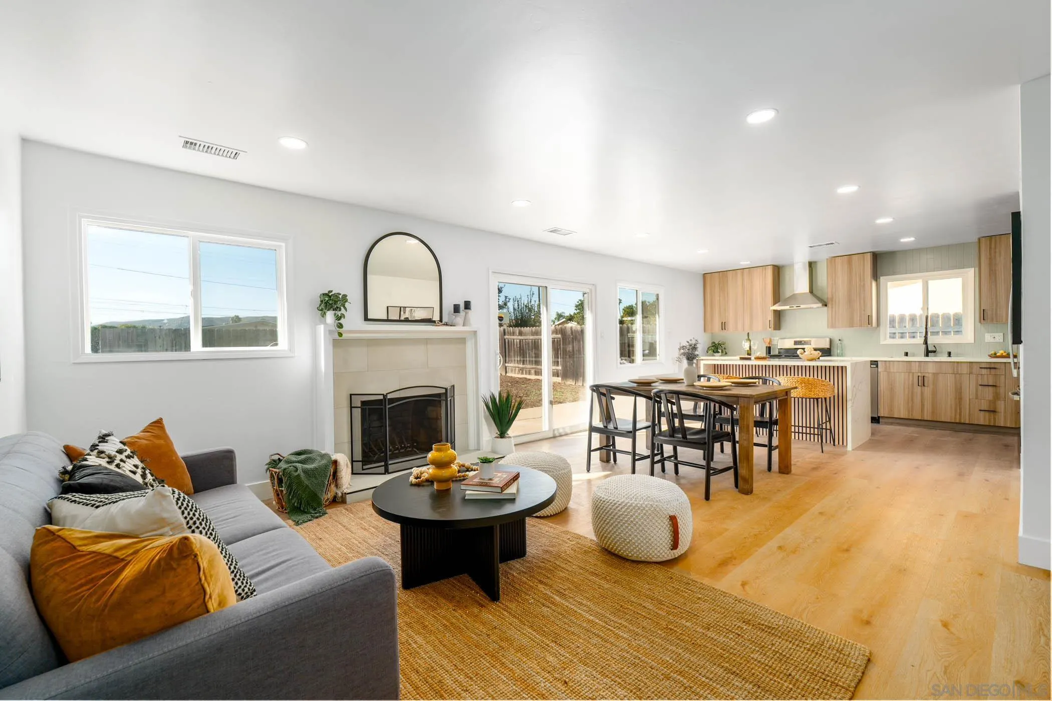 12918 Seiler Street Poway, CA 92064 - Photo 6 of 25 a living room with furniture and a fireplace