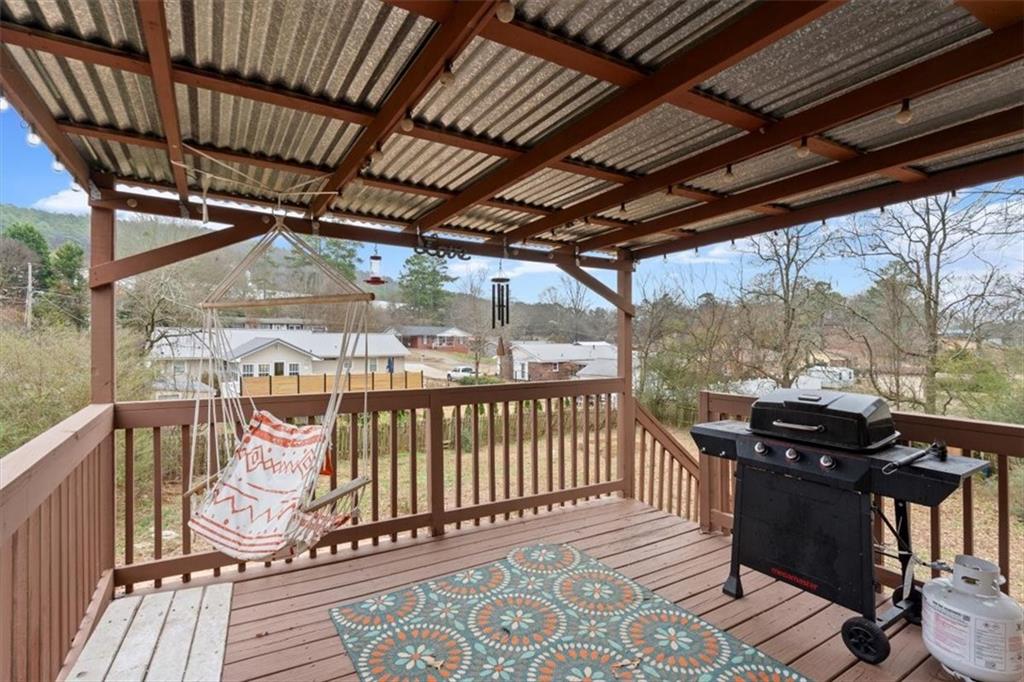 93 4th Street Emerson, GA 30137 - Photo 33 of 46 a view of a balcony with furniture