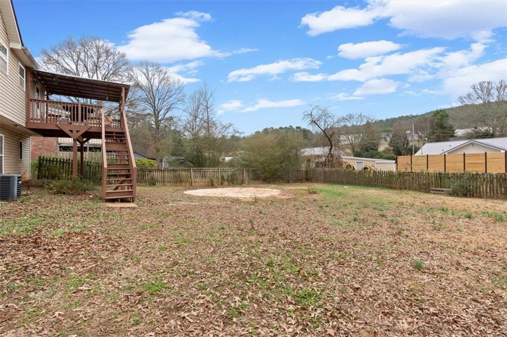 93 4th Street Emerson, GA 30137 - Photo 35 of 46 a view of a backyard