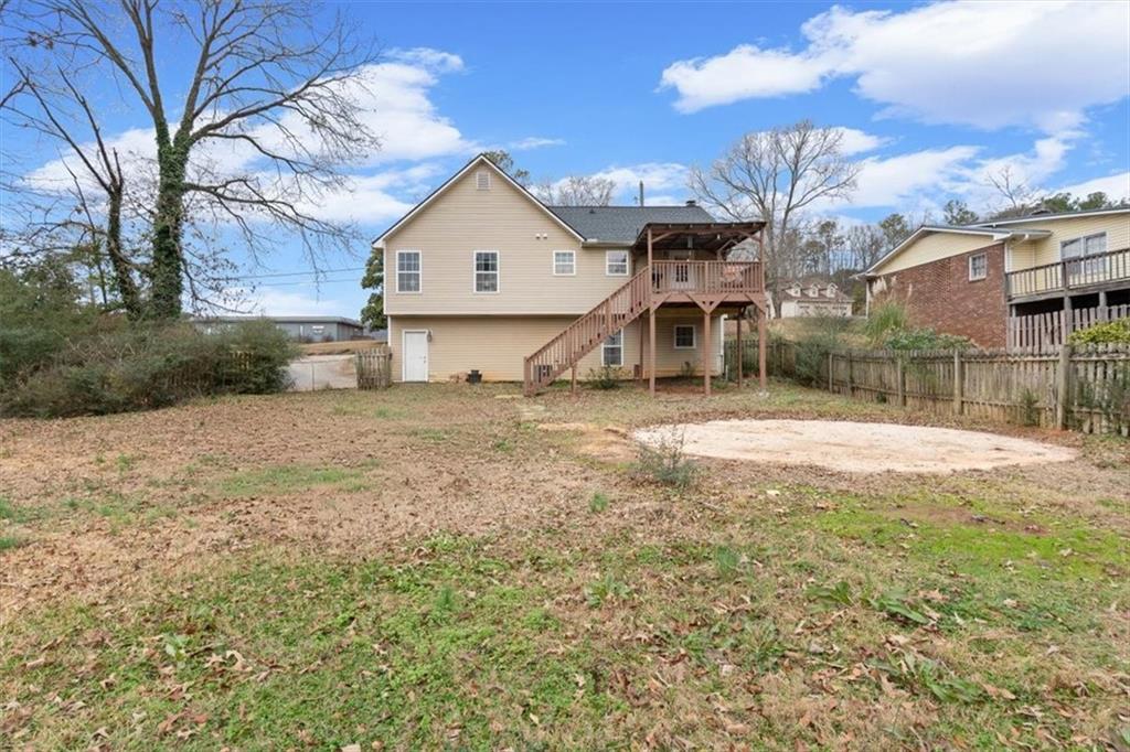 93 4th Street Emerson, GA 30137 - Photo 37 of 46 a view of a house with a yard
