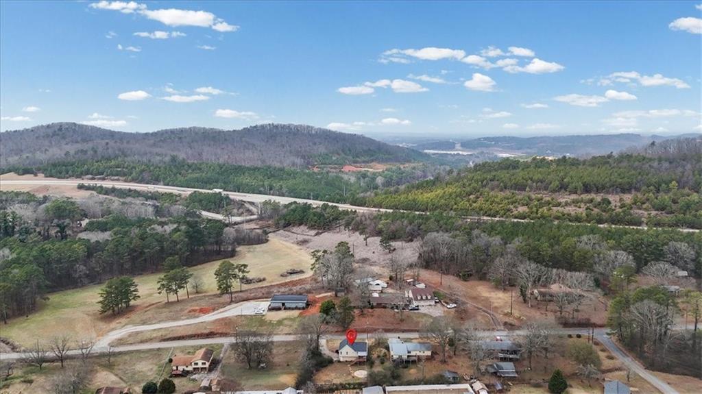 93 4th Street Emerson, GA 30137 - Photo 42 of 46 a view of a lake in middle of the forest