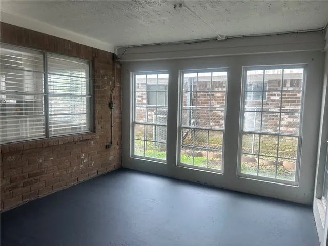 a view of room with front door