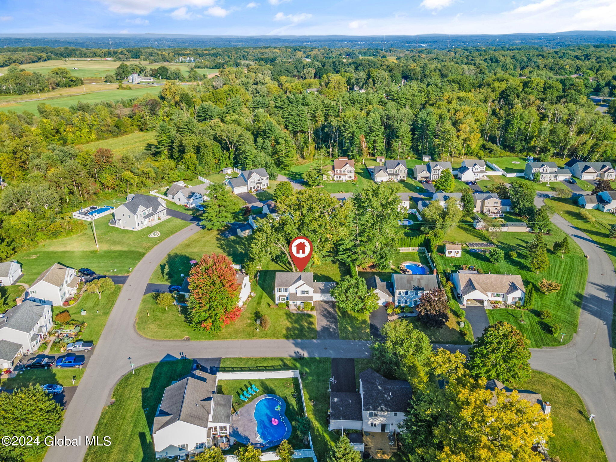 7 Van Rensselaer Way Bethlehem, NY 12077 - Photo 30 of 32 Drone 05