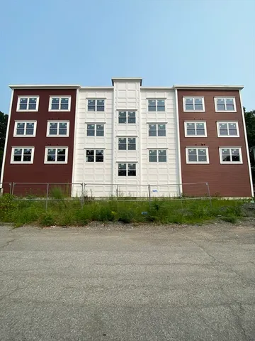 a front view of a building