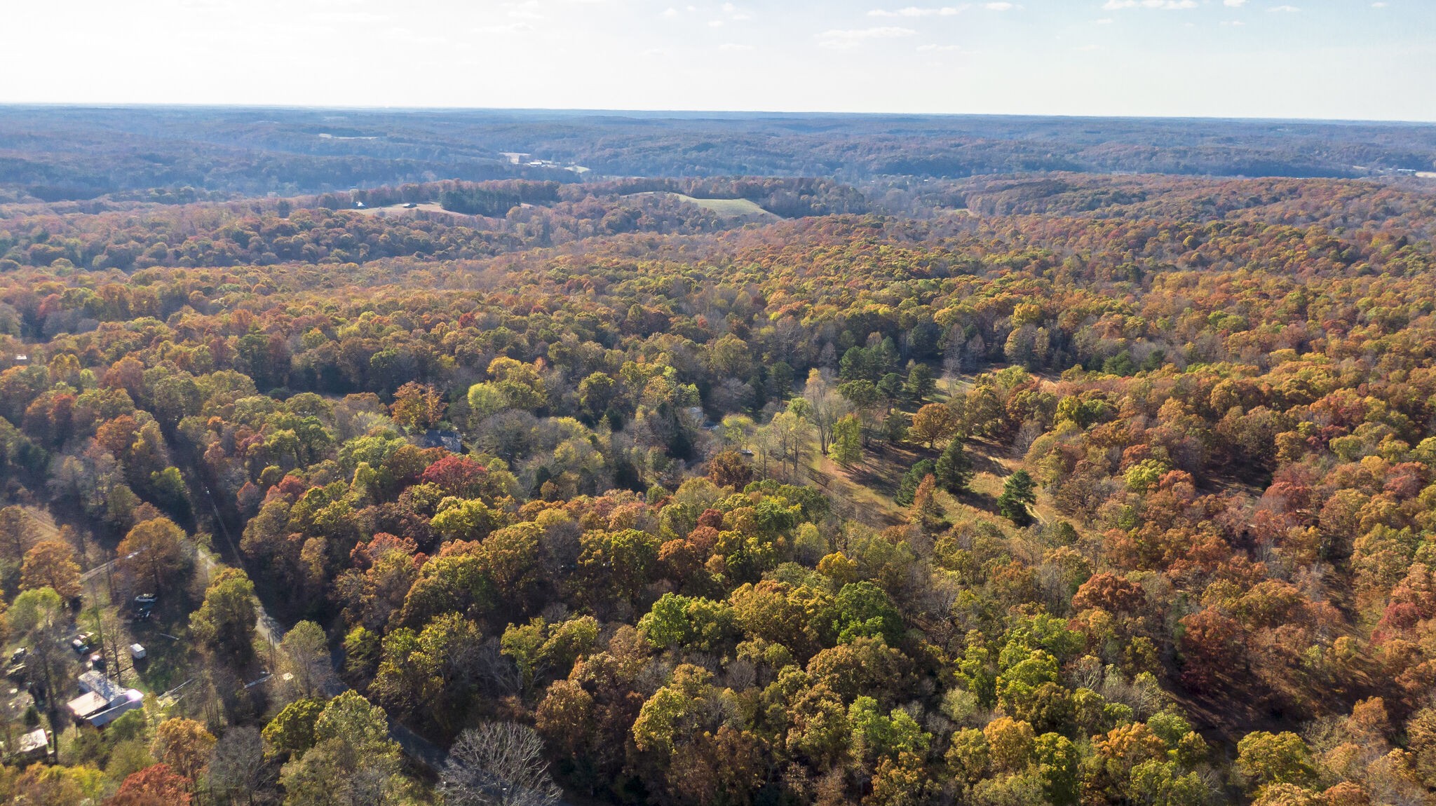 1823 Fortner Road Dickson, TN 37055 - Photo 53 of 55 an aerial view of residential house and green space