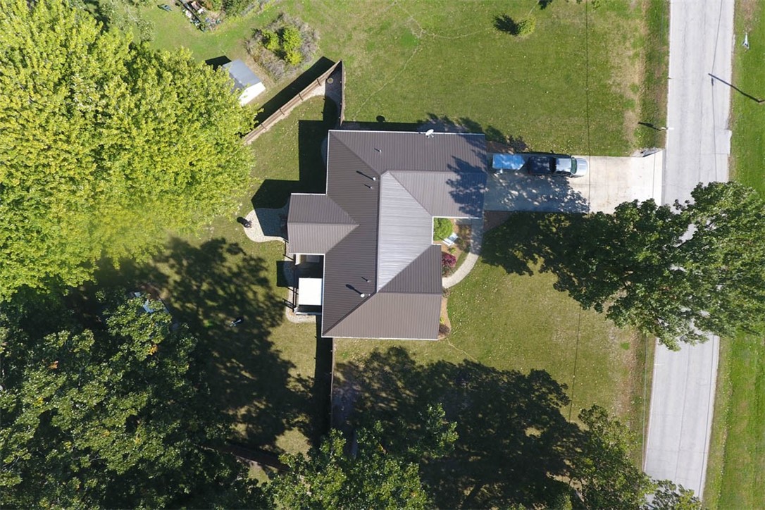 2008 St Louis Bridge Road Decatur, IL 62521 - Photo 8 of 36 an aerial view of a house with a yard