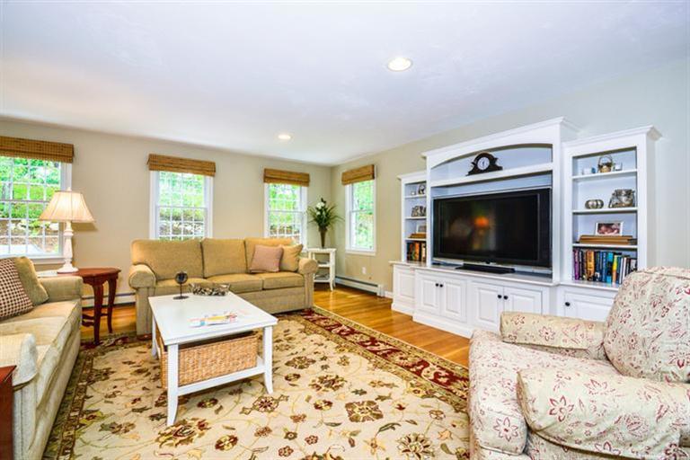 45 Long Hill Road Dennis, MA 02638 - Photo 5 of 26 a living room with furniture and a flat screen tv