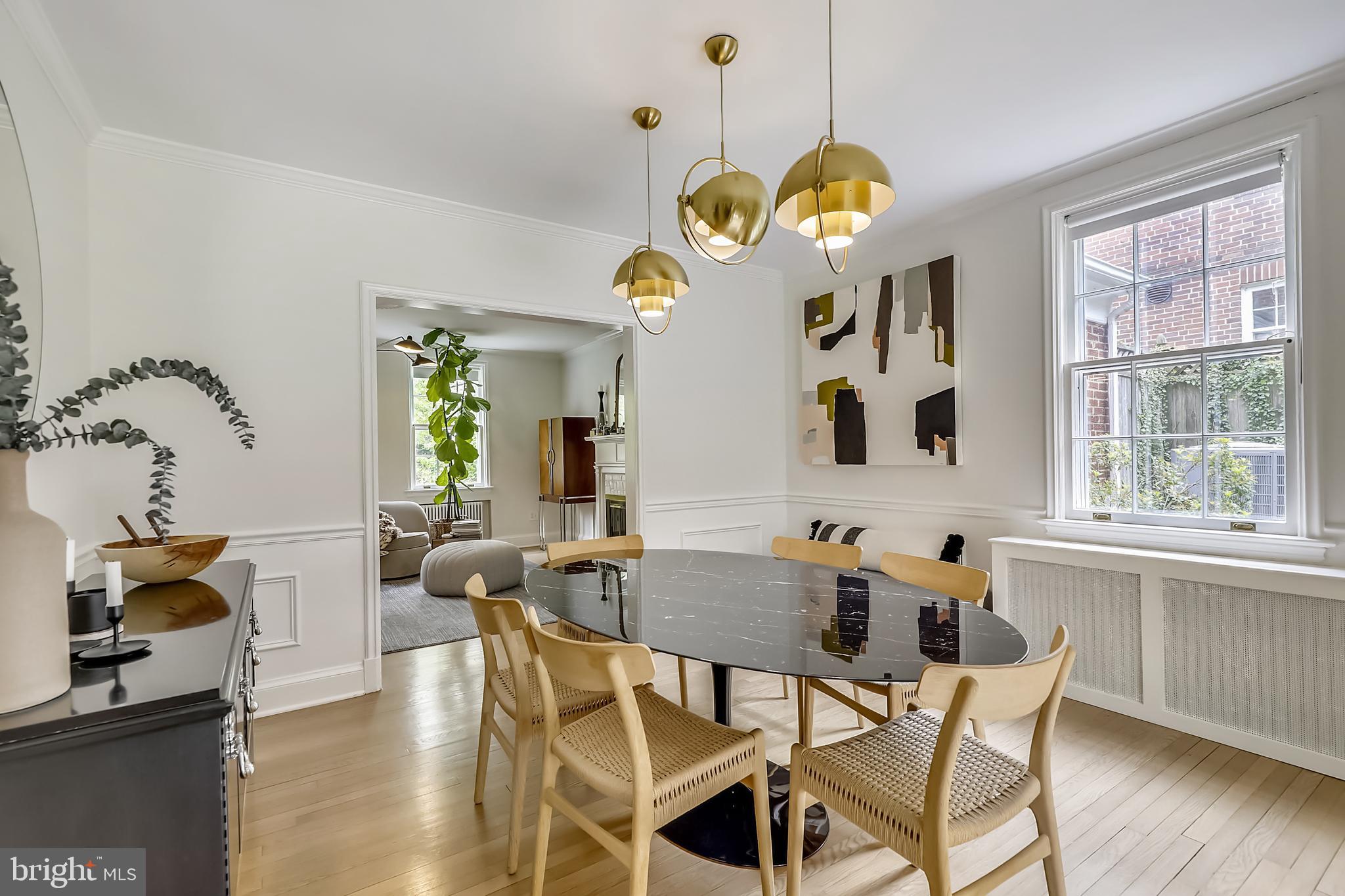 7704 Chatham Road Chevy Chase, MD 20815 - Photo 13 of 43 Another dining room perspective