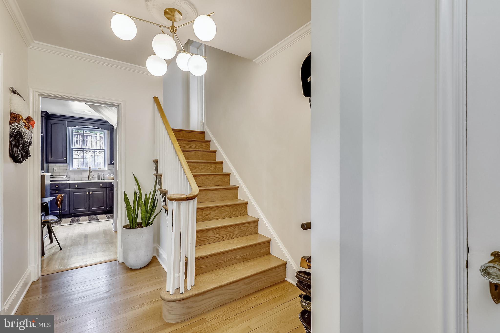 7704 Chatham Road Chevy Chase, MD 20815 - Photo 2 of 43 Come into the open foyer!