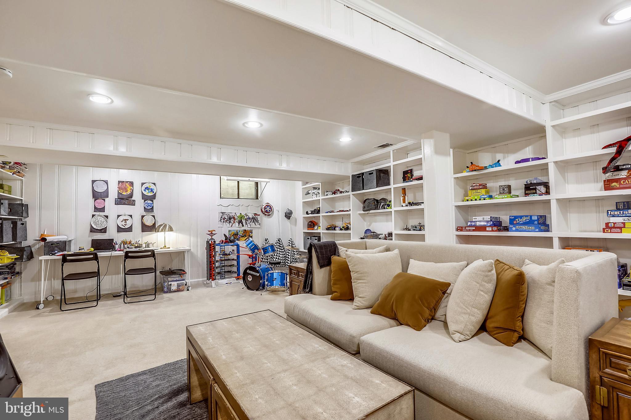 7704 Chatham Road Chevy Chase, MD 20815 - Photo 35 of 43 Fully finished lower level