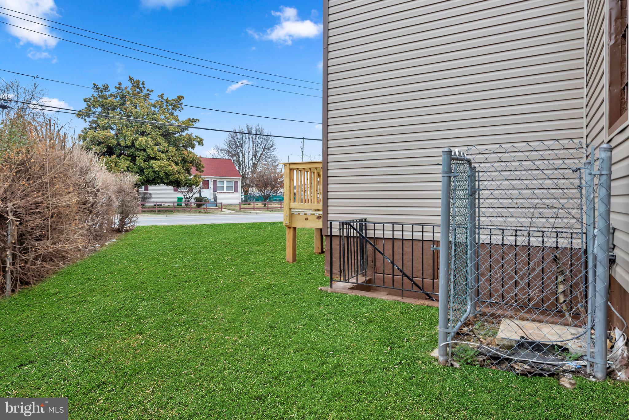 5025 Addison Road Capitol Heights, MD 20743 - Photo 34 of 37 a view of a backyard with a garden