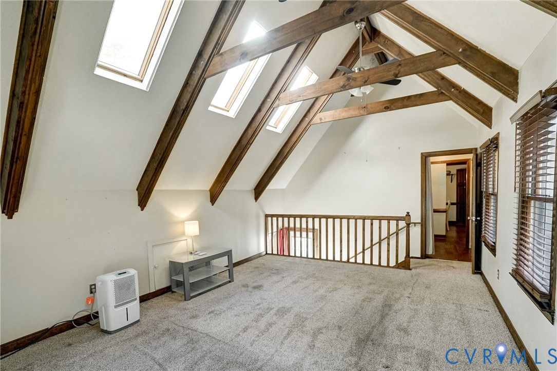 1253 Cardwell Road Crozier, VA 23039 - Photo 36 of 50 a view of staircase with white walls and stairs