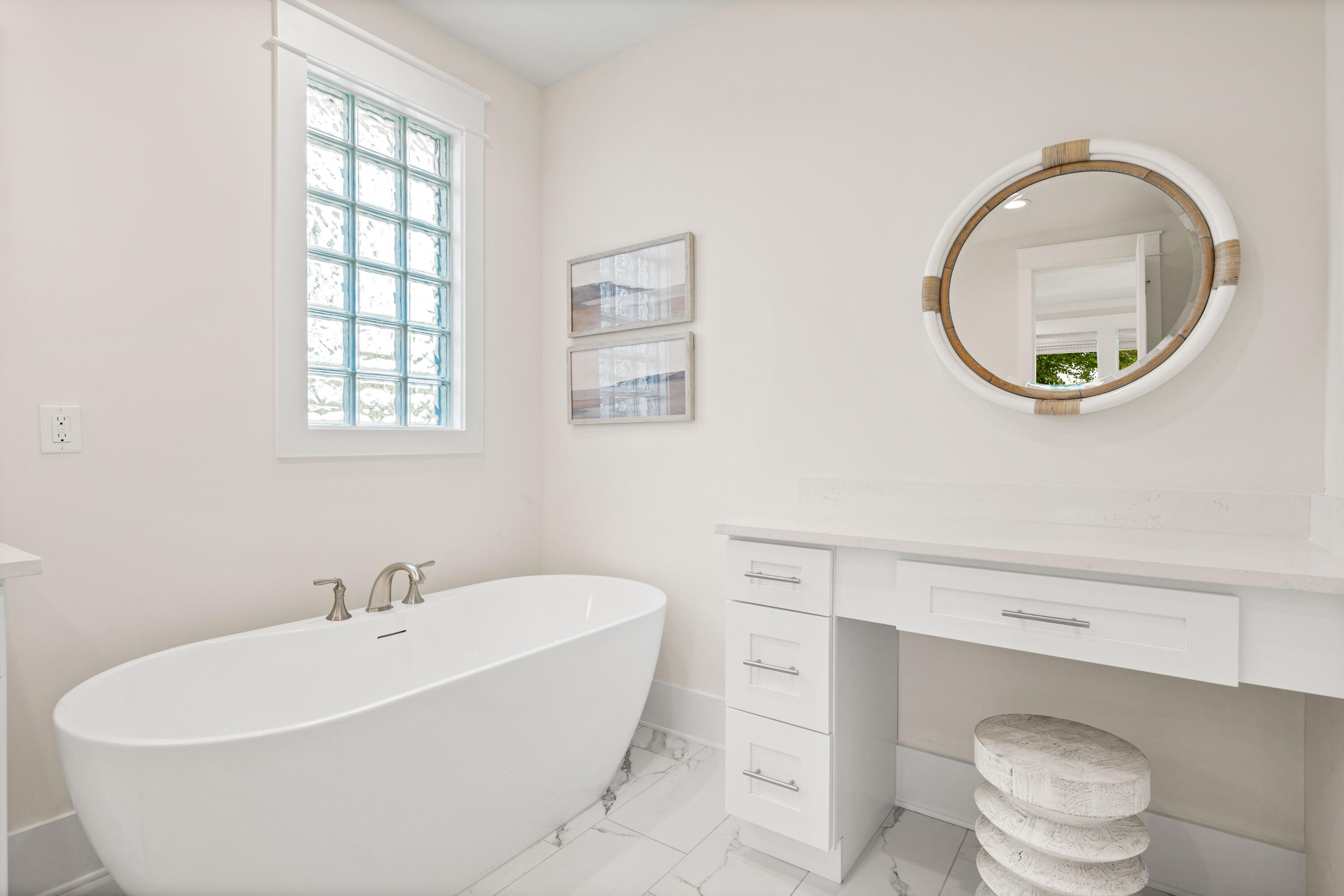 24 Barefoot Ln Inlet Beach Inlet Beach, FL 32461 - Photo 35 of 56 a white toilet sitting next to a bathroom sink