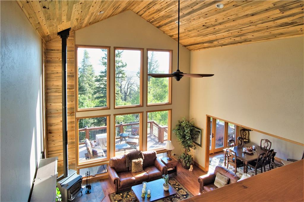 813 Sheep Ridge Road Fairplay, CO 80440 - Photo 14 of 35 a living room with furniture and a window