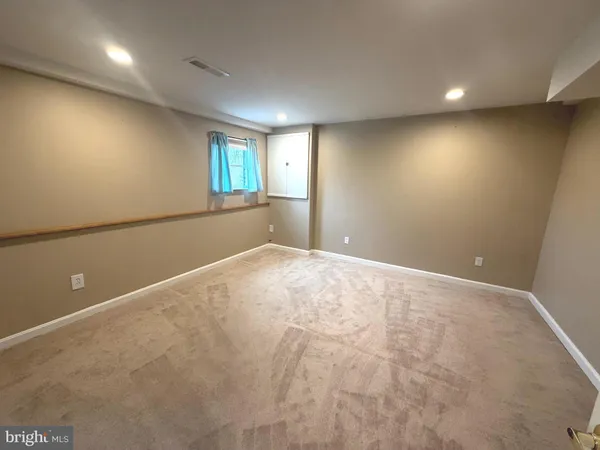 a view of empty room