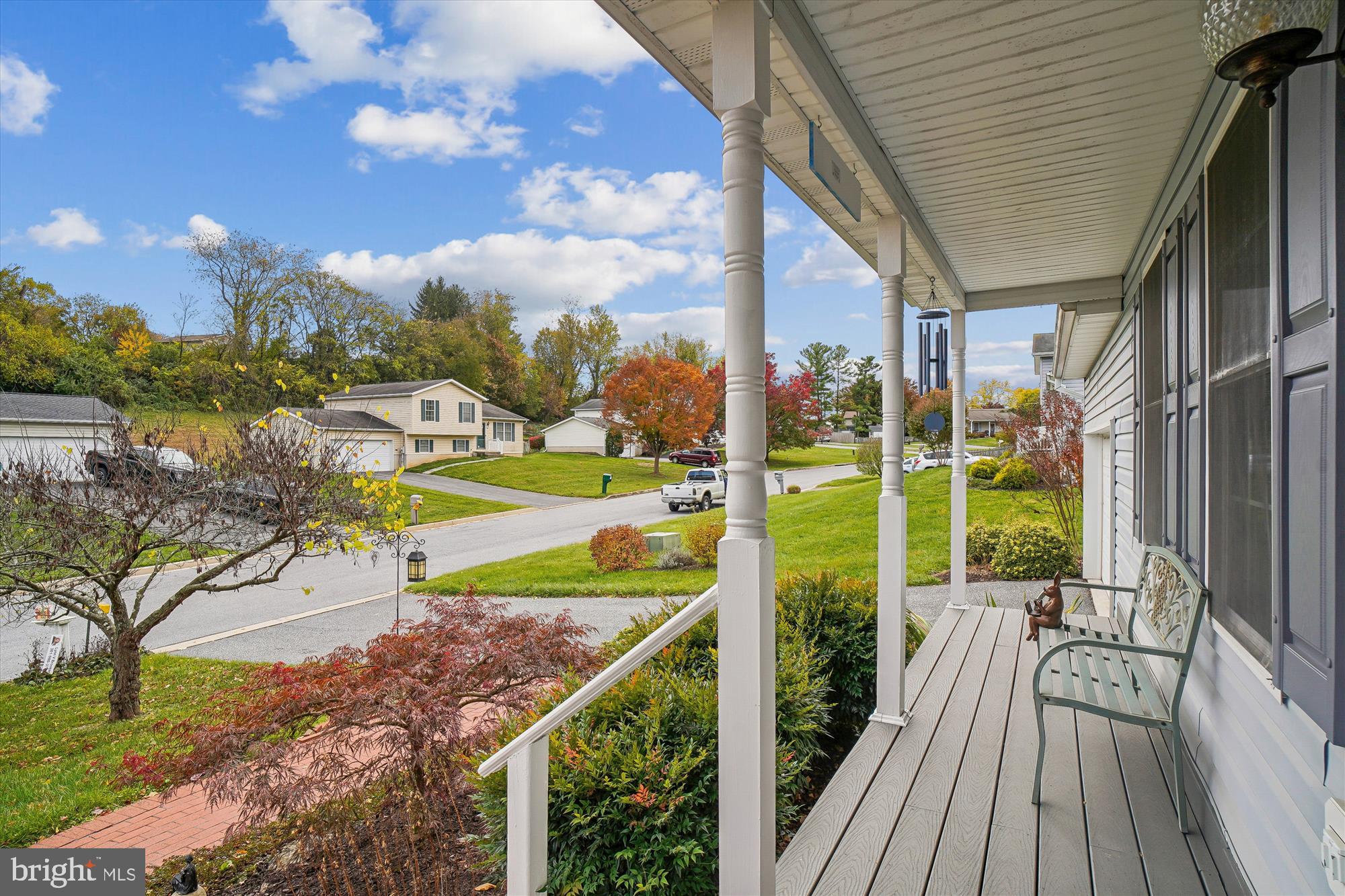 191 Marion Road Westminster, MD 21157 - Photo 35 of 38 a view of a balcony with yard