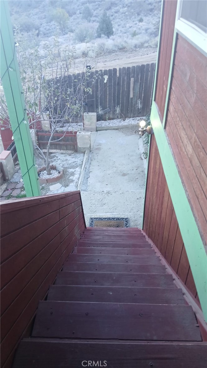 3402 California Frazier Park, CA 93225 - Photo 8 of 9 a view of wooden floor and staircase